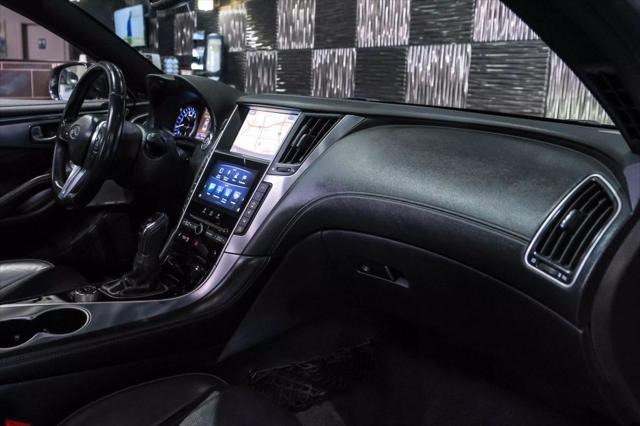 used 2018 INFINITI Q60 car, priced at $18,996