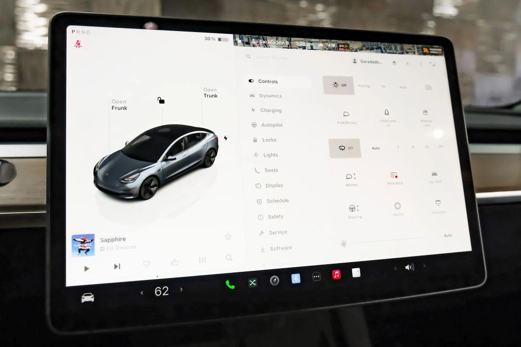 used 2023 Tesla Model 3 car, priced at $27,996