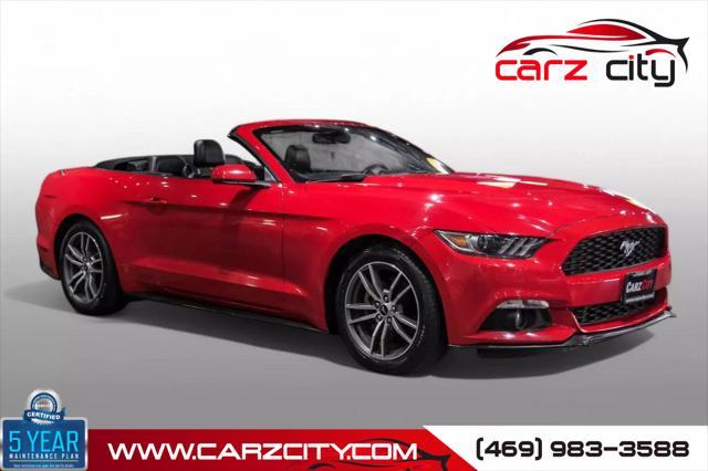 used 2017 Ford Mustang car, priced at $18,780