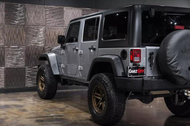 used 2018 Jeep Wrangler JK Unlimited car, priced at $21,485