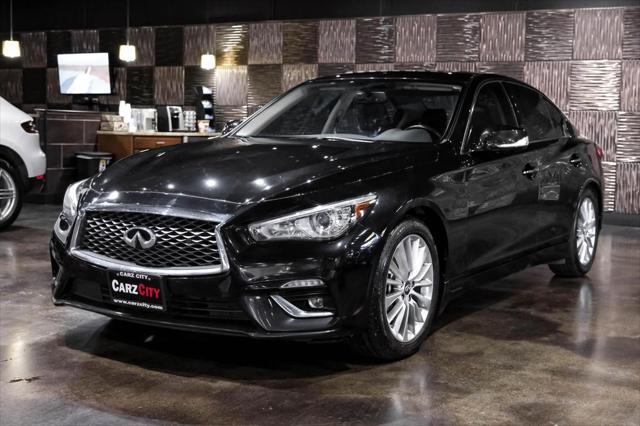 used 2021 INFINITI Q50 car, priced at $22,990