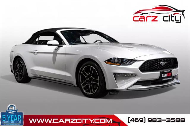 used 2019 Ford Mustang car, priced at $19,500