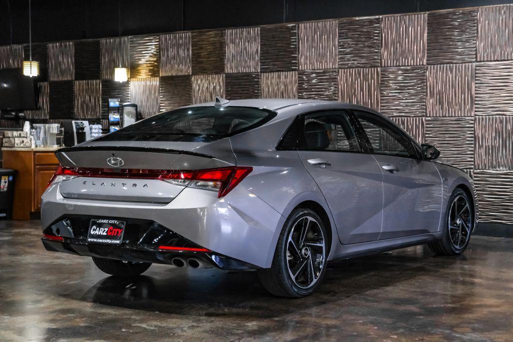 used 2022 Hyundai Elantra car, priced at $21,500