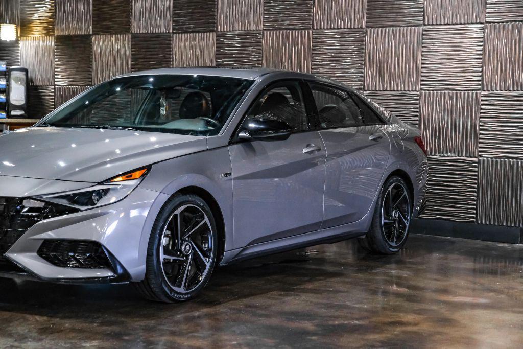 used 2022 Hyundai Elantra car, priced at $21,500