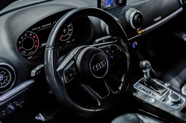 used 2018 Audi A3 car, priced at $17,400