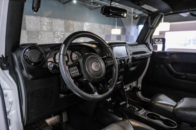 used 2017 Jeep Wrangler Unlimited car, priced at $25,488