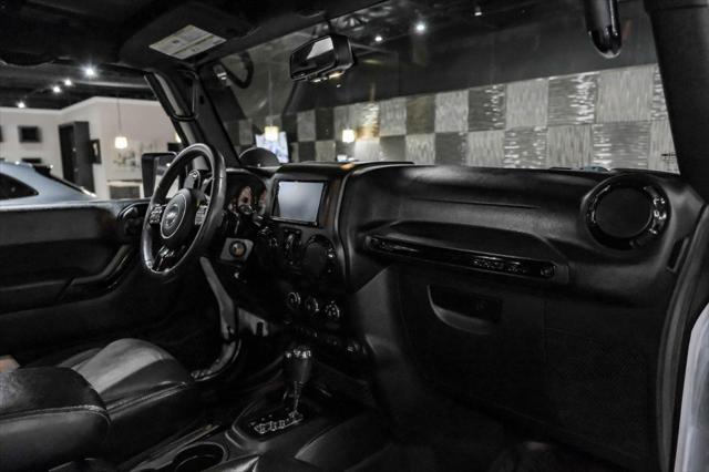 used 2017 Jeep Wrangler Unlimited car, priced at $25,488