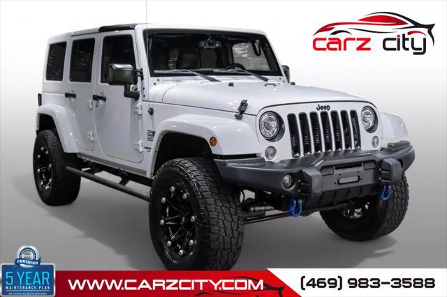 used 2017 Jeep Wrangler Unlimited car, priced at $25,488