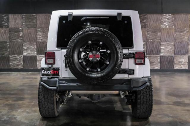 used 2017 Jeep Wrangler Unlimited car, priced at $25,488