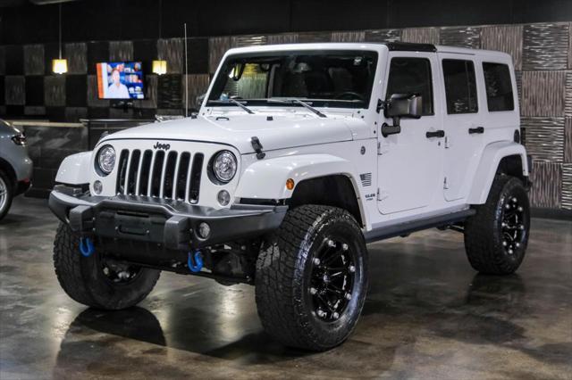 used 2017 Jeep Wrangler Unlimited car, priced at $25,488