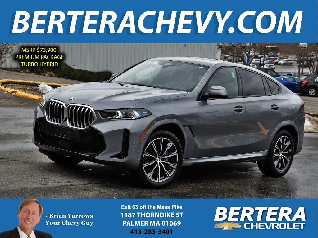 used 2024 BMW X6 car, priced at $64,877