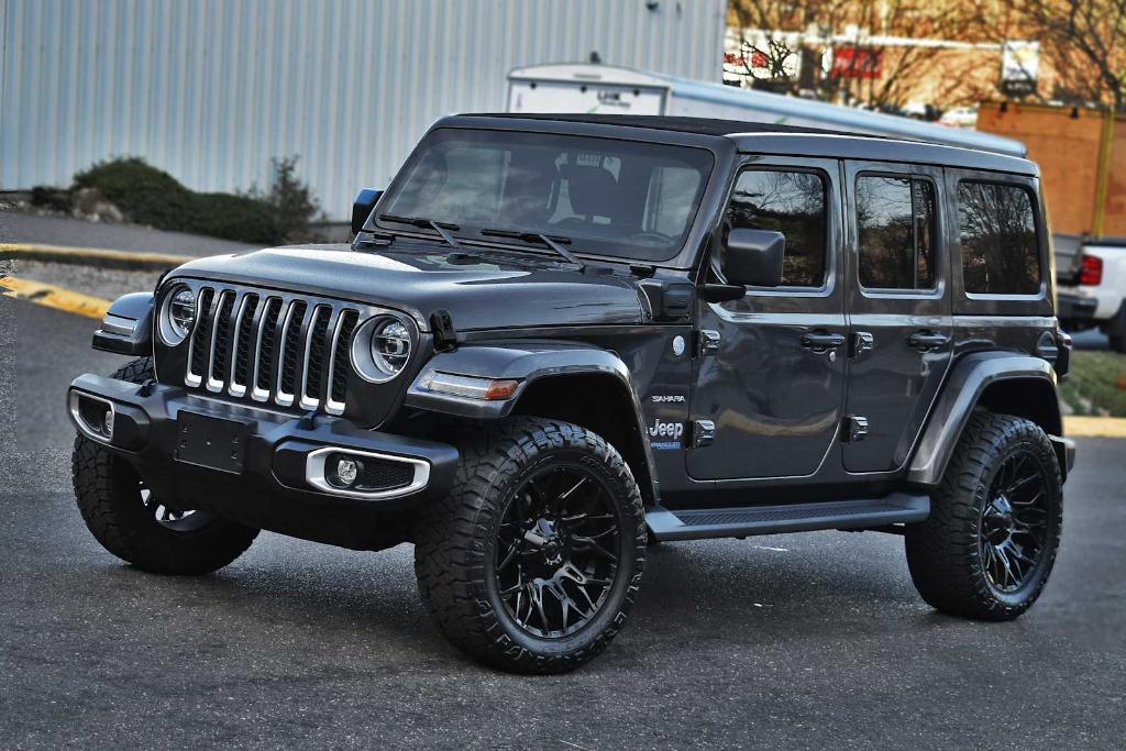 used 2021 Jeep Wrangler Unlimited 4xe car, priced at $35,877