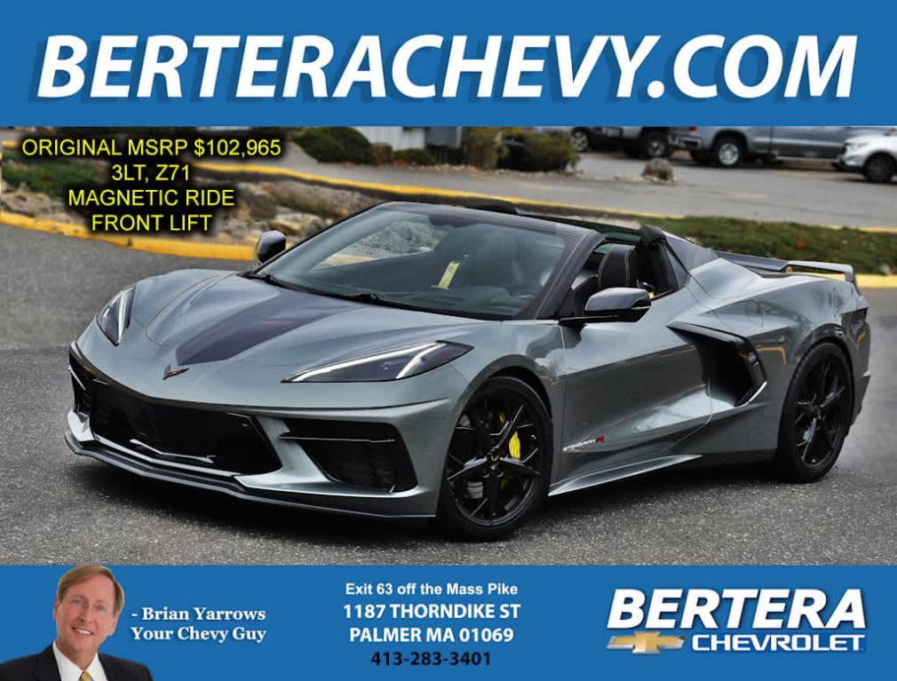 used 2023 Chevrolet Corvette car, priced at $87,877