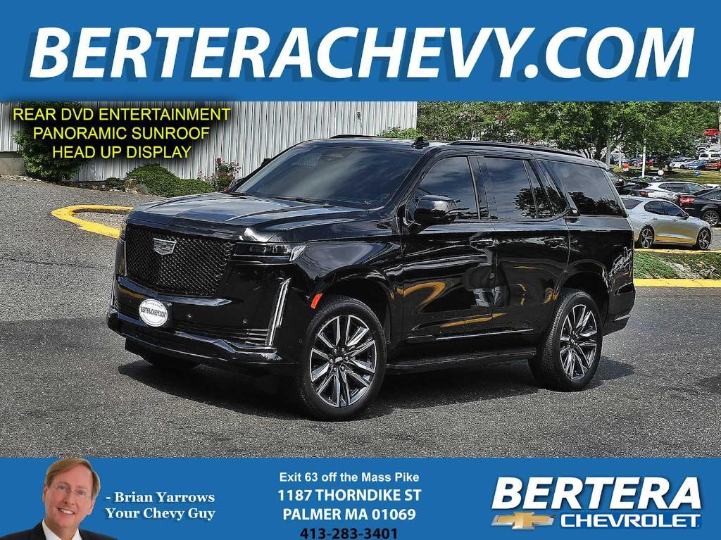used 2023 Cadillac Escalade car, priced at $78,477