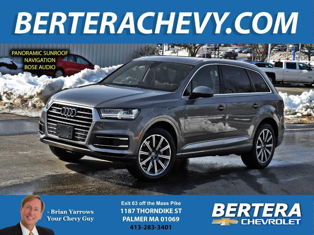 used 2017 Audi Q7 car, priced at $20,877