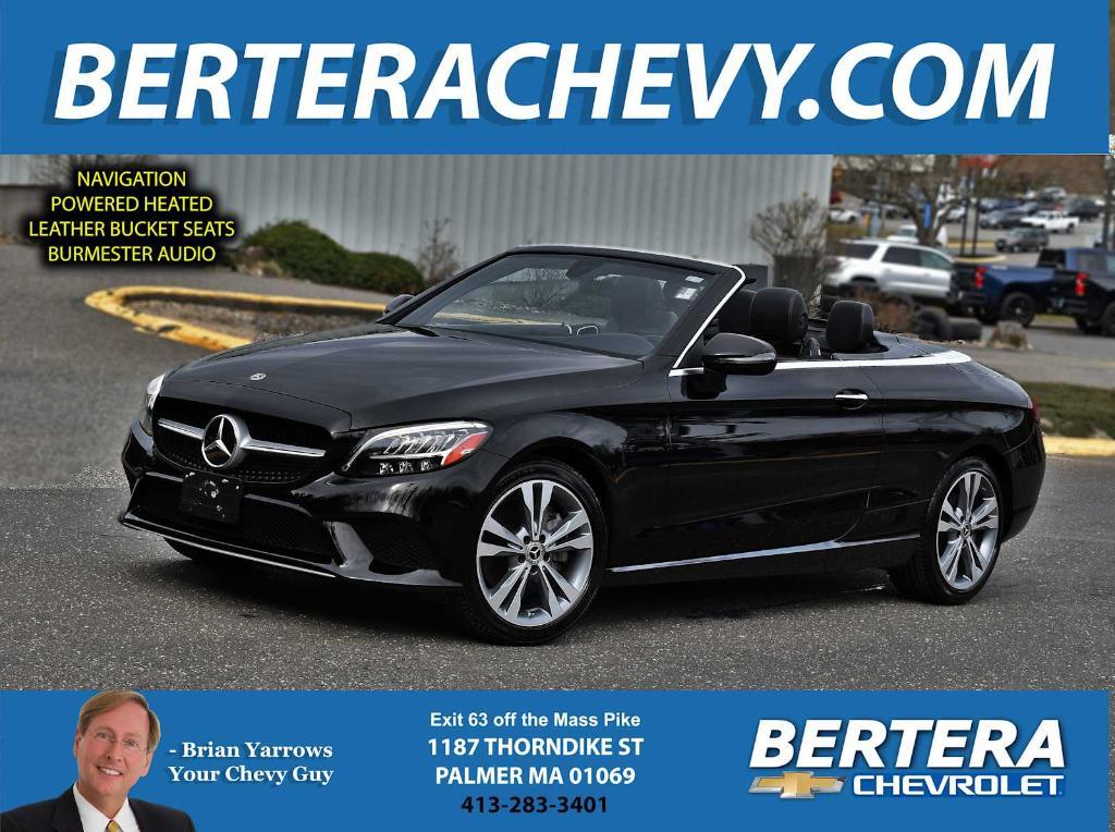 used 2021 Mercedes-Benz C-Class car, priced at $39,877