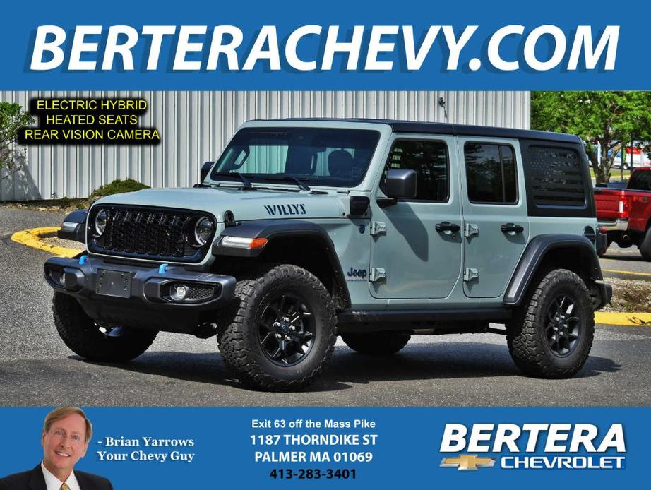 used 2024 Jeep Wrangler 4xe car, priced at $47,877
