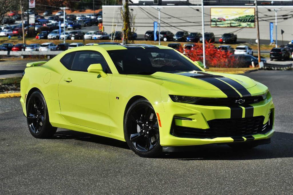 used 2021 Chevrolet Camaro car, priced at $35,477