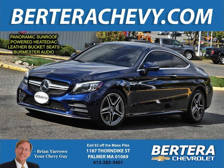 used 2020 Mercedes-Benz AMG C 43 car, priced at $34,877