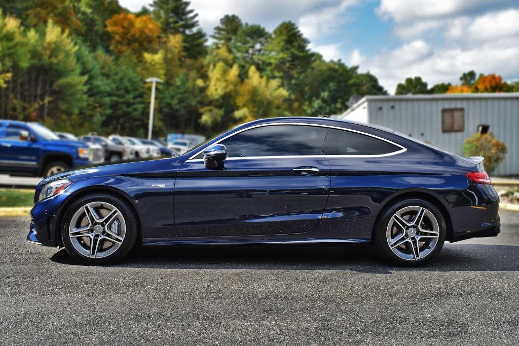 used 2020 Mercedes-Benz AMG C 43 car, priced at $34,877