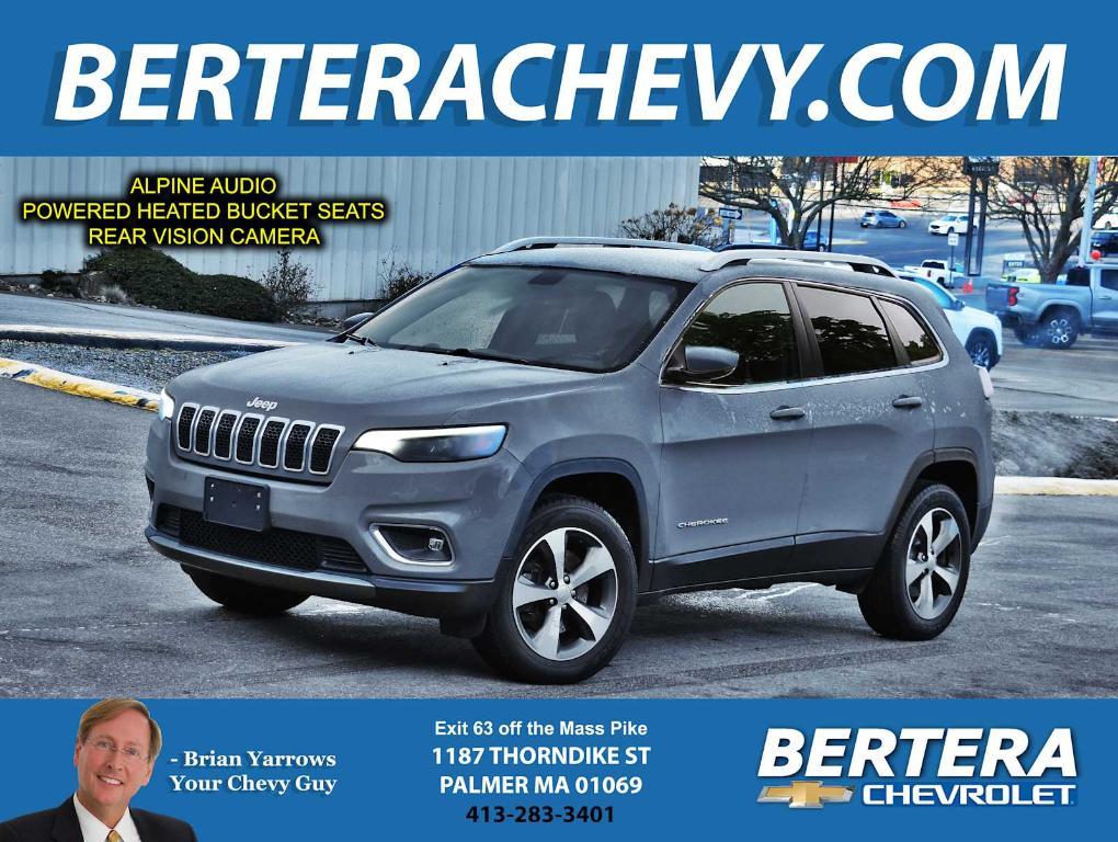 used 2020 Jeep Cherokee car, priced at $21,877