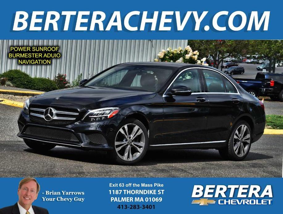 used 2021 Mercedes-Benz C-Class car, priced at $27,877