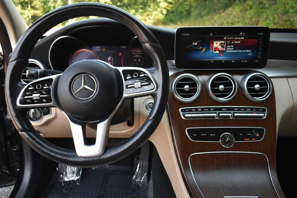 used 2021 Mercedes-Benz C-Class car, priced at $27,877