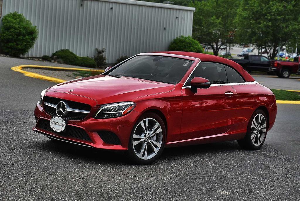 used 2020 Mercedes-Benz C-Class car, priced at $34,877