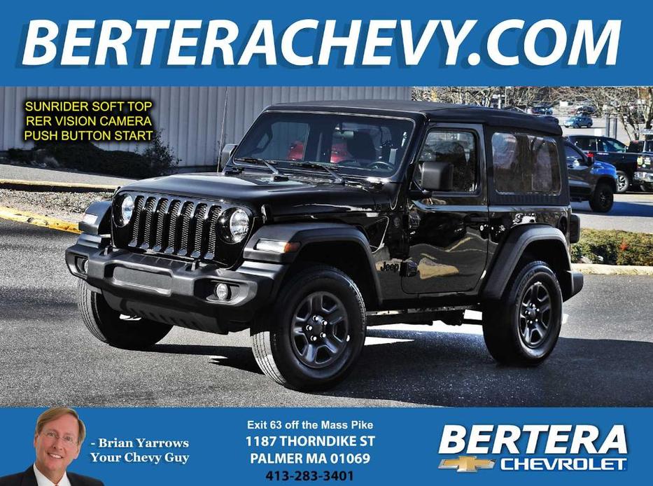 used 2023 Jeep Wrangler car, priced at $27,877