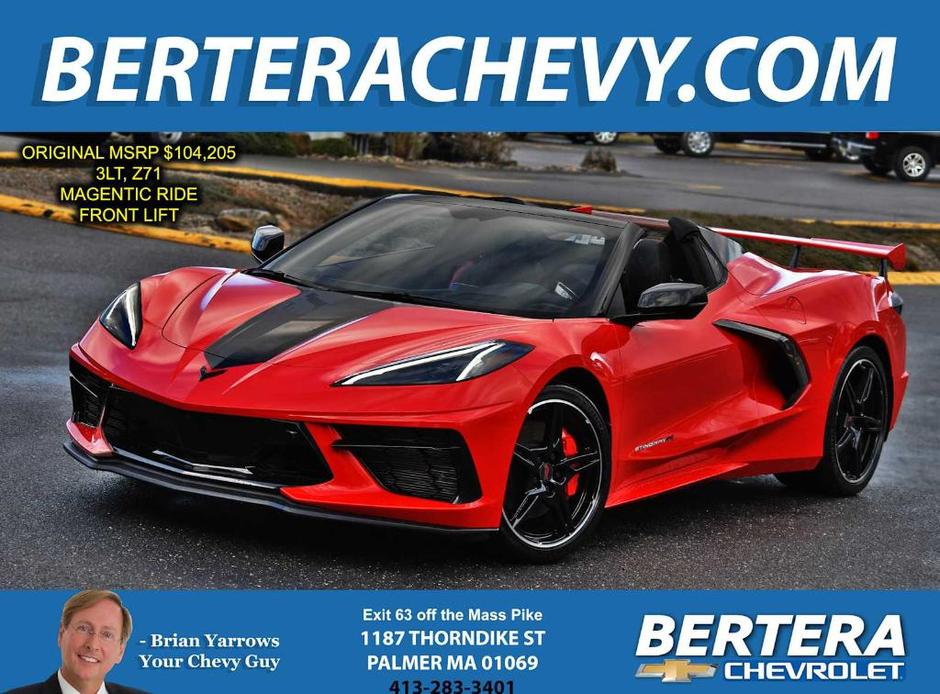 used 2023 Chevrolet Corvette car, priced at $88,877