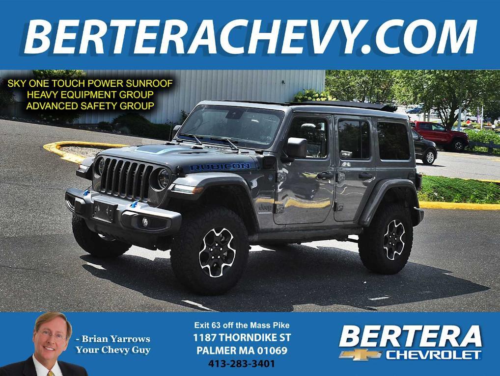 used 2023 Jeep Wrangler 4xe car, priced at $36,877
