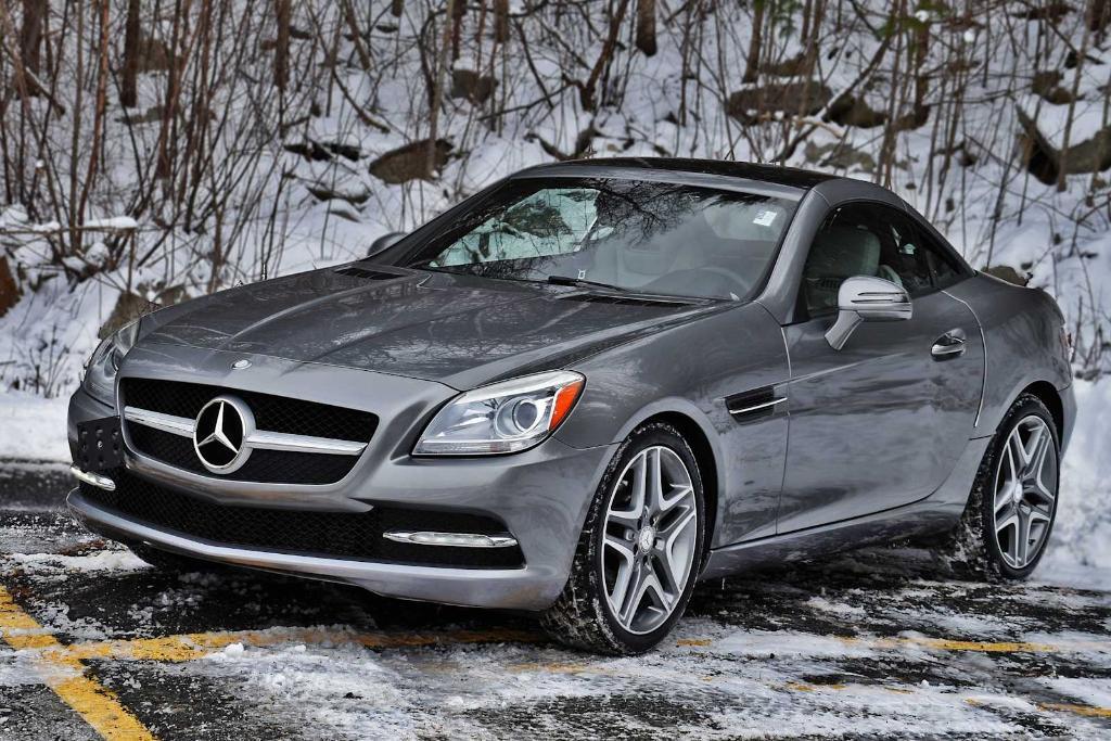 used 2015 Mercedes-Benz SLK-Class car, priced at $22,877