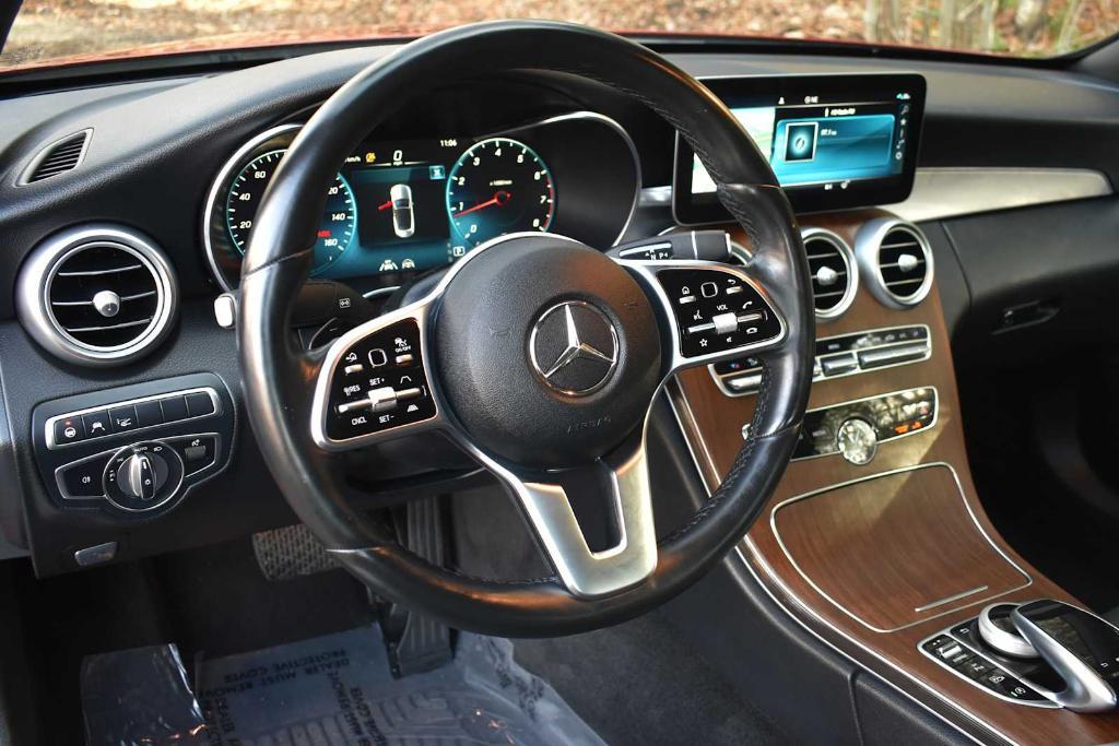 used 2021 Mercedes-Benz C-Class car, priced at $41,877