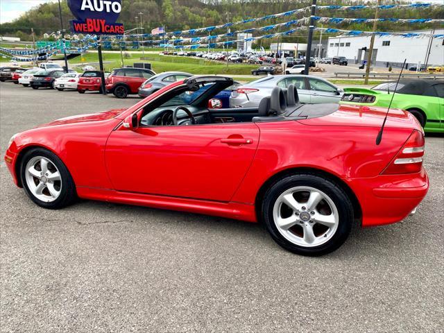 used 2003 Mercedes-Benz SLK-Class car, priced at $7,495