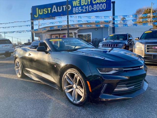 used 2018 Chevrolet Camaro car, priced at $17,995