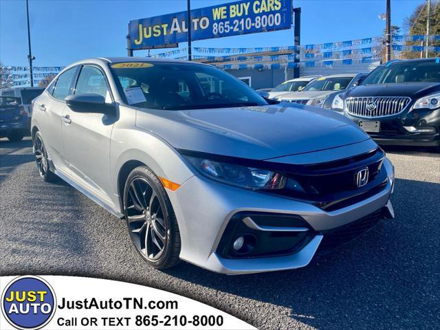 used 2021 Honda Civic car, priced at $21,495