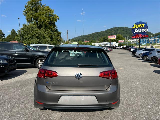 used 2015 Volkswagen e-Golf car, priced at $8,995