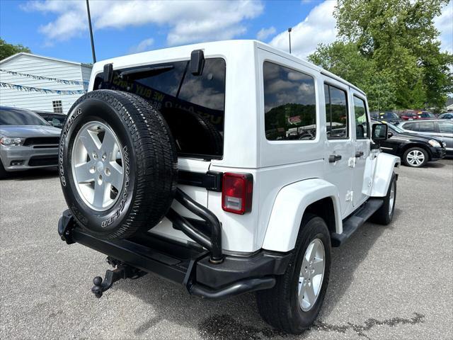 used 2012 Jeep Wrangler Unlimited car, priced at $14,495