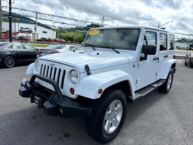 used 2012 Jeep Wrangler Unlimited car, priced at $14,495