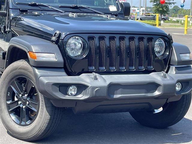 used 2021 Jeep Wrangler Unlimited car, priced at $30,268
