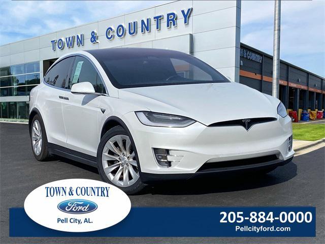 used 2021 Tesla Model X car, priced at $41,866