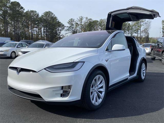 used 2021 Tesla Model X car, priced at $41,866