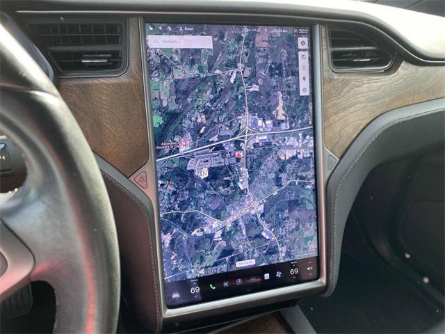 used 2021 Tesla Model X car, priced at $41,866