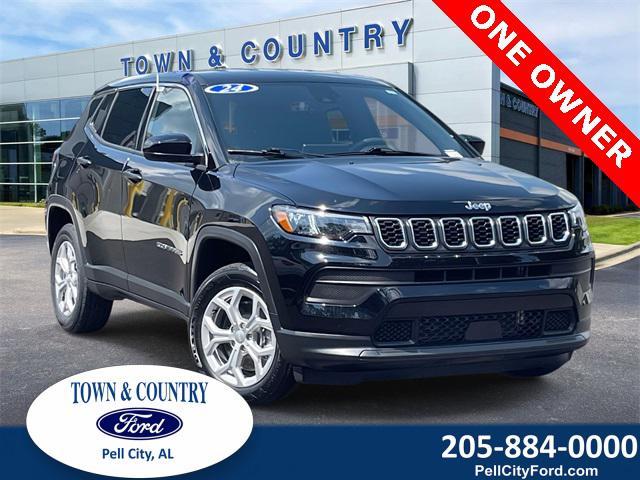 used 2024 Jeep Compass car, priced at $25,290