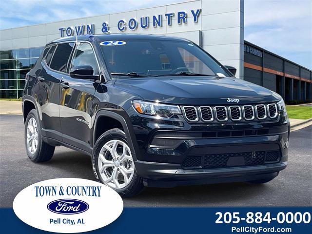 used 2024 Jeep Compass car, priced at $26,990