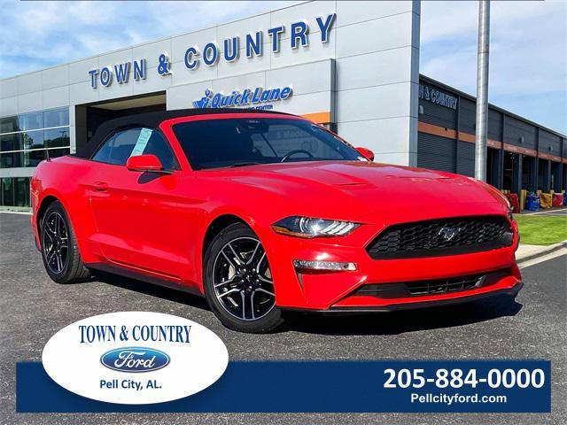 used 2021 Ford Mustang car, priced at $23,640