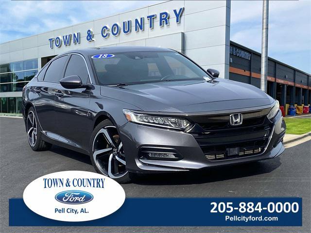 used 2018 Honda Accord car, priced at $16,789