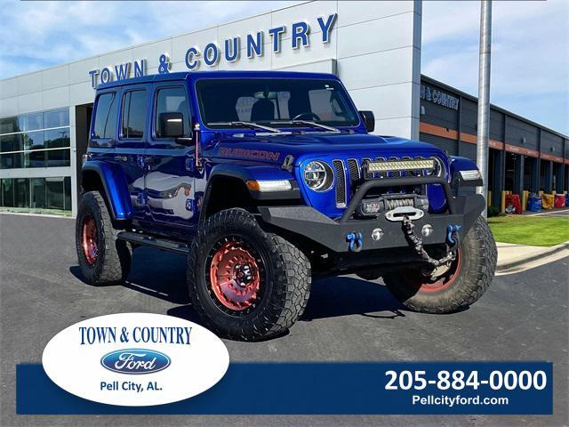 used 2020 Jeep Wrangler Unlimited car, priced at $34,990