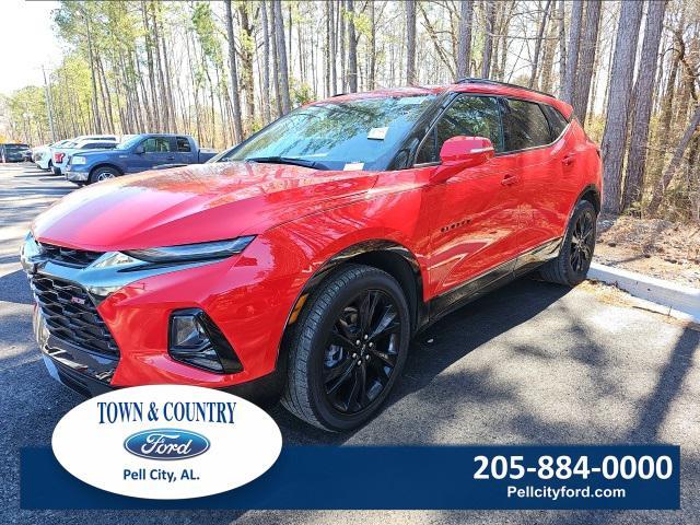 used 2022 Chevrolet Blazer car, priced at $33,700