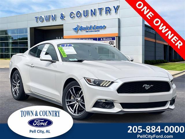 used 2017 Ford Mustang car, priced at $19,750